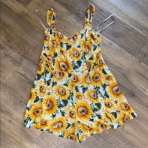Sunflower Romper